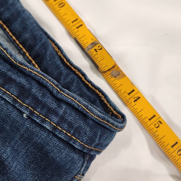 Levi's Jeans 511 31x30  Premium Men's Blue Straight Leg Dark Wash - Picture 4 of 6